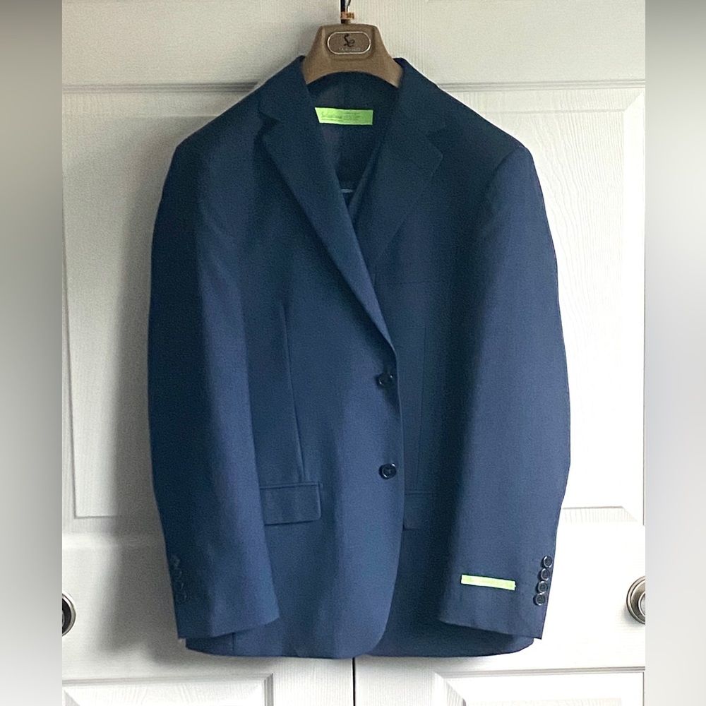 Salvatore EXTE Men’s Navy blue 3 piece suit